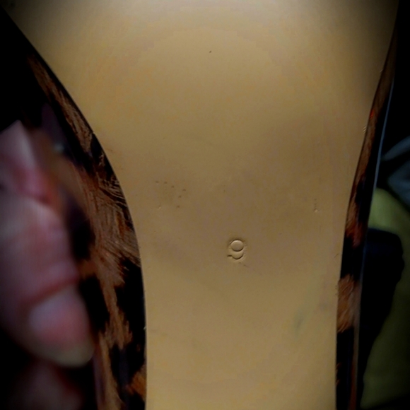 Kmeioo leopard print stilletto pumps size 9 - Picture 3 of 3